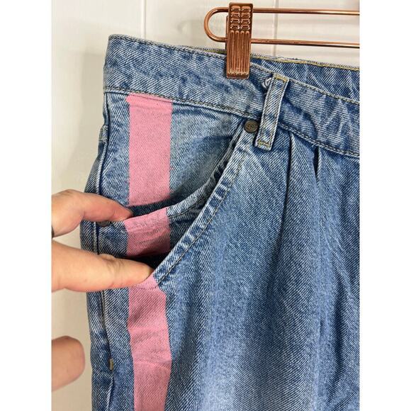 One Teaspoon Free People Smiths Low Waist Wide Leg Denim Jeans NWOT SZ 34 - Picture 7 of 14